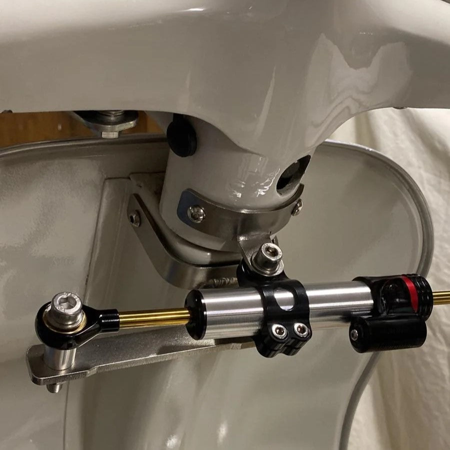 KIT ammortizzatore di sterzo ALLUMINIO 2.0 per VESPA SMALL