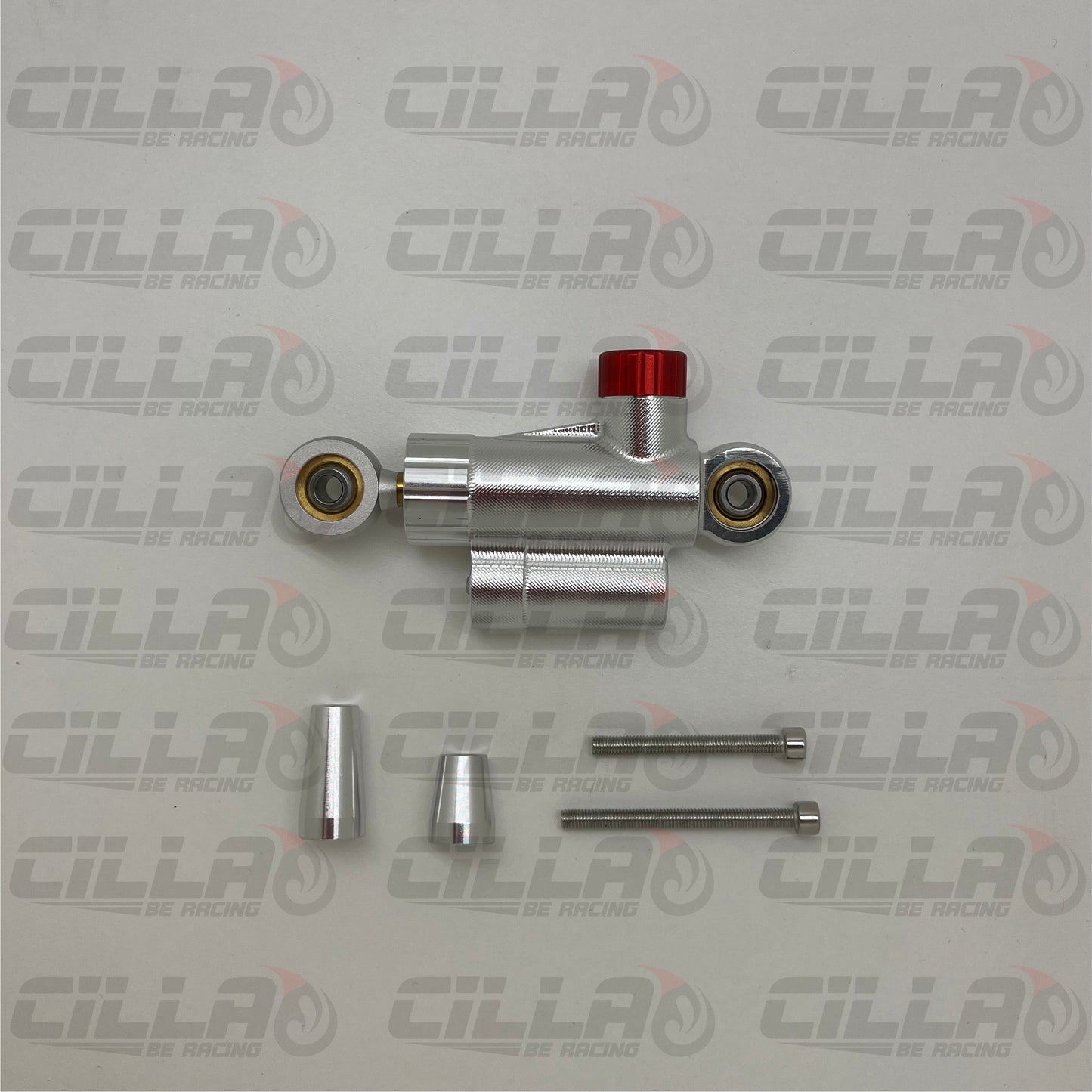 KIT ammortizzatore di sterzo per VESPA SHORT version silver