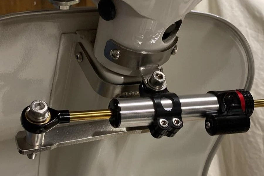 KIT ammortizzatore di sterzo ALLUMINIO 2.0 per VESPA PK