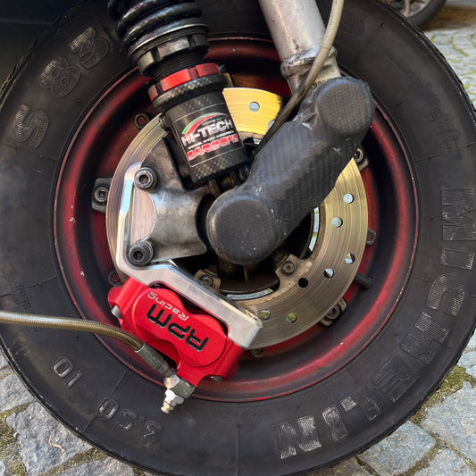 Supporto pinza radiale su freno a disco originale per VESPA PX / LML