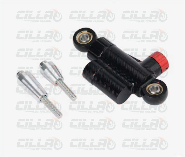 KIT ammortizzatore di sterzo per VESPA SHORT version black