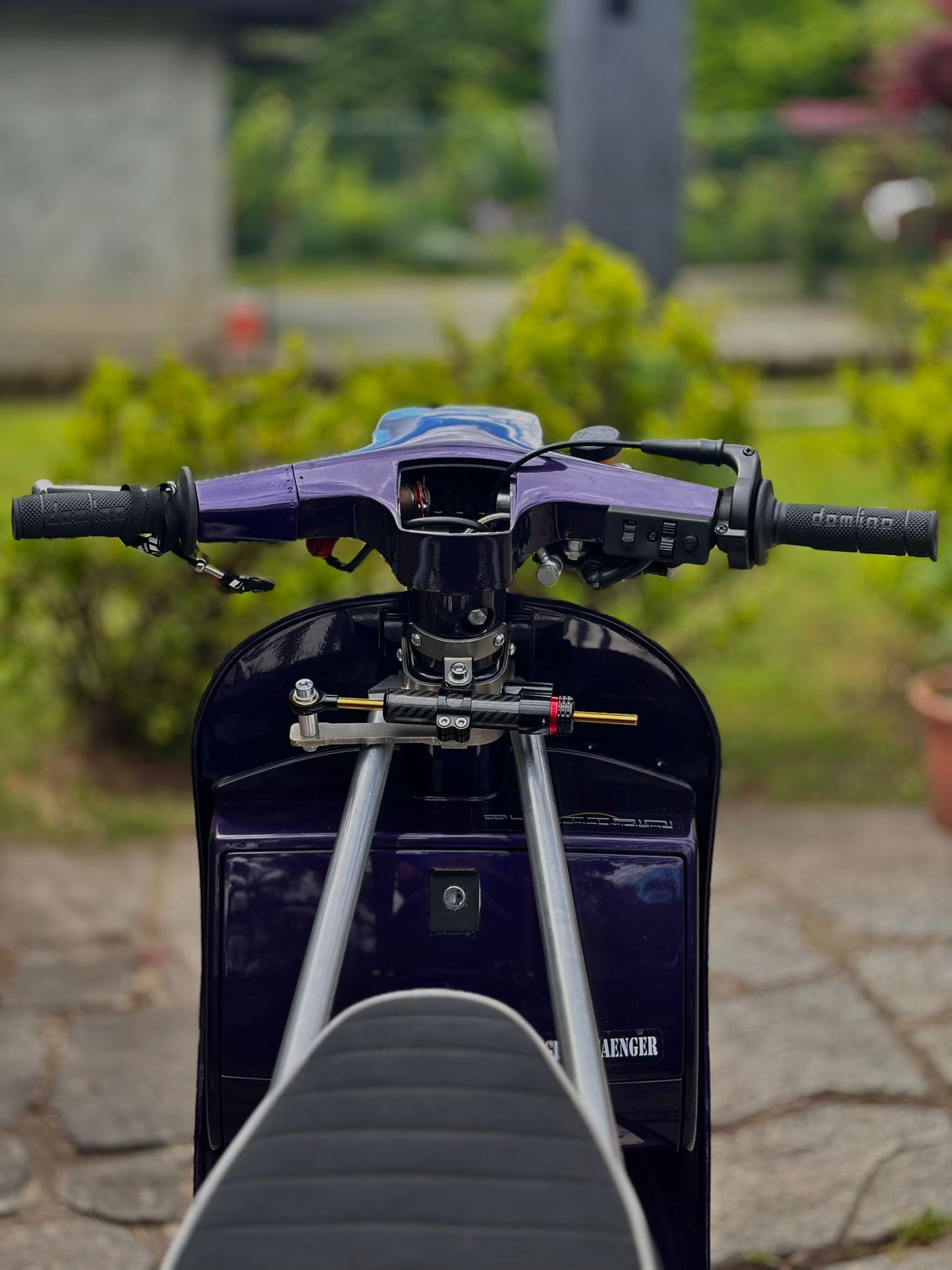 Barra di rinforzo DOPPIA senza forare il telaio per VESPA PK