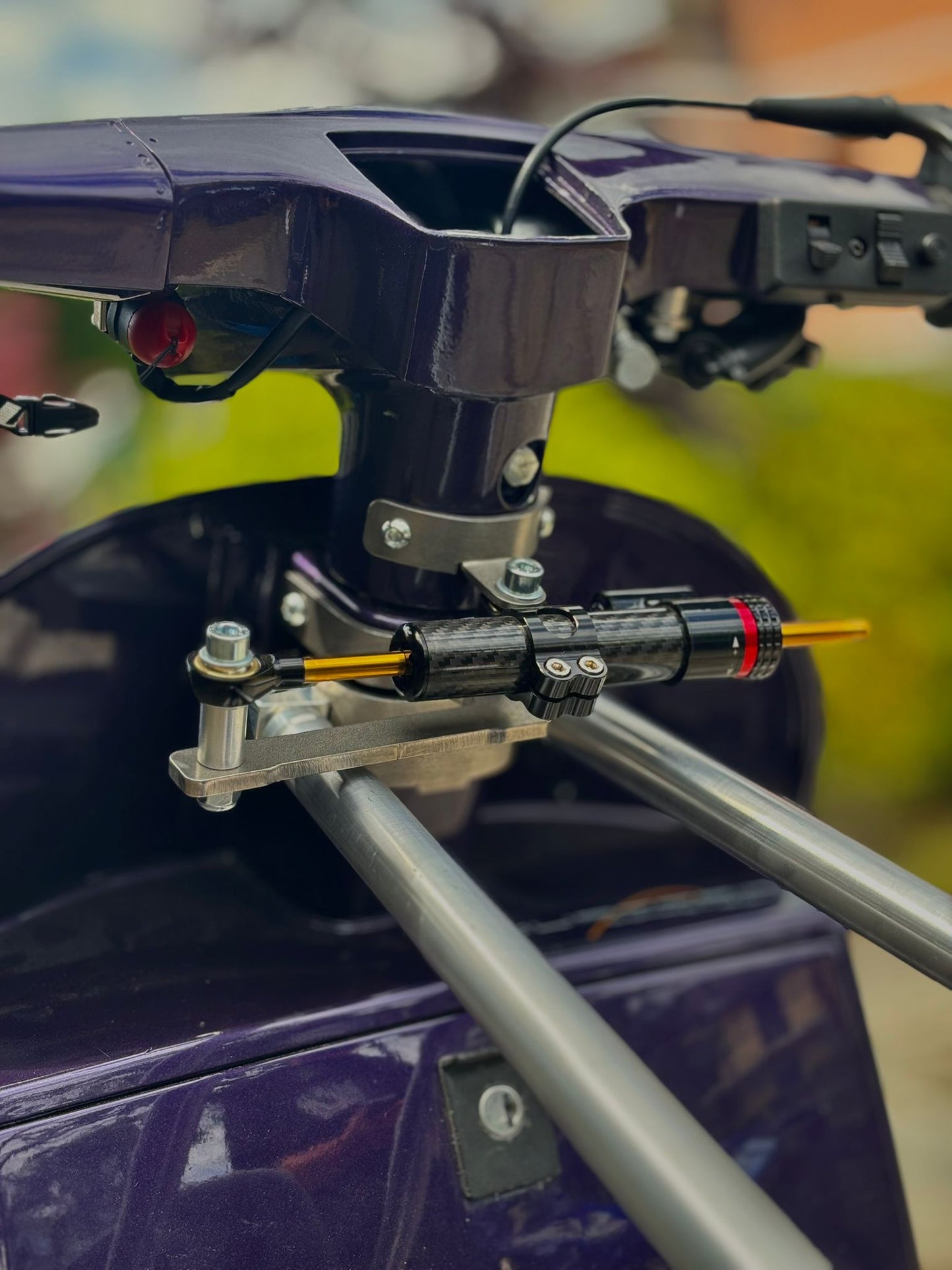 Barra di rinforzo DOPPIA senza forare il telaio per VESPA PK