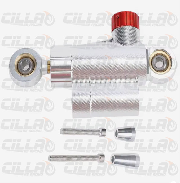 KIT ammortizzatore di sterzo per VESPA SHORT version silver