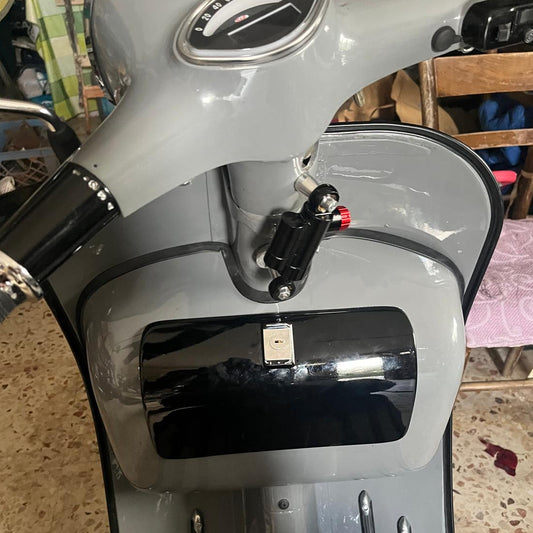 KIT ammortizzatore di sterzo per VESPA SHORT black