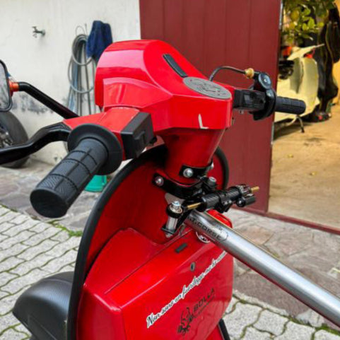 KIT ammortizzatore di sterzo CARBON LOOK 1.0 per VESPA PK