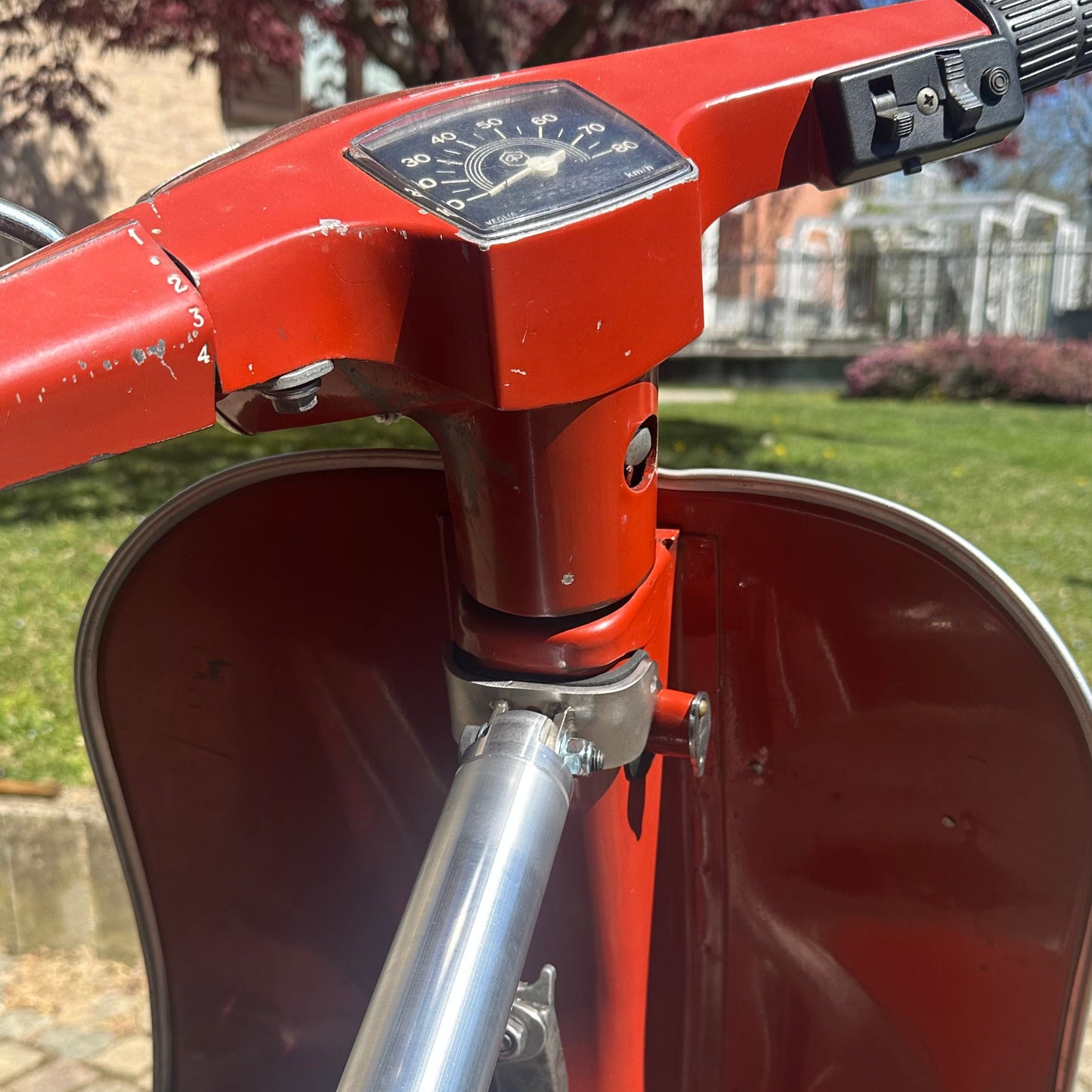 Barra di rinforzo SENZA FORARE il telaio per VESPA SPECIAL