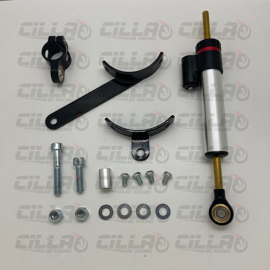 KIT ammortizzatore di sterzo ALLUMINIO per VESPA PX