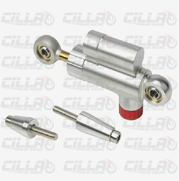 KIT ammortizzatore di sterzo per VESPA SHORT version silver